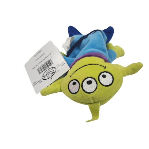 The Disney Store Alien Toy Story Mini Bean Bag Plush 9" NWT - Picture 5 of 9